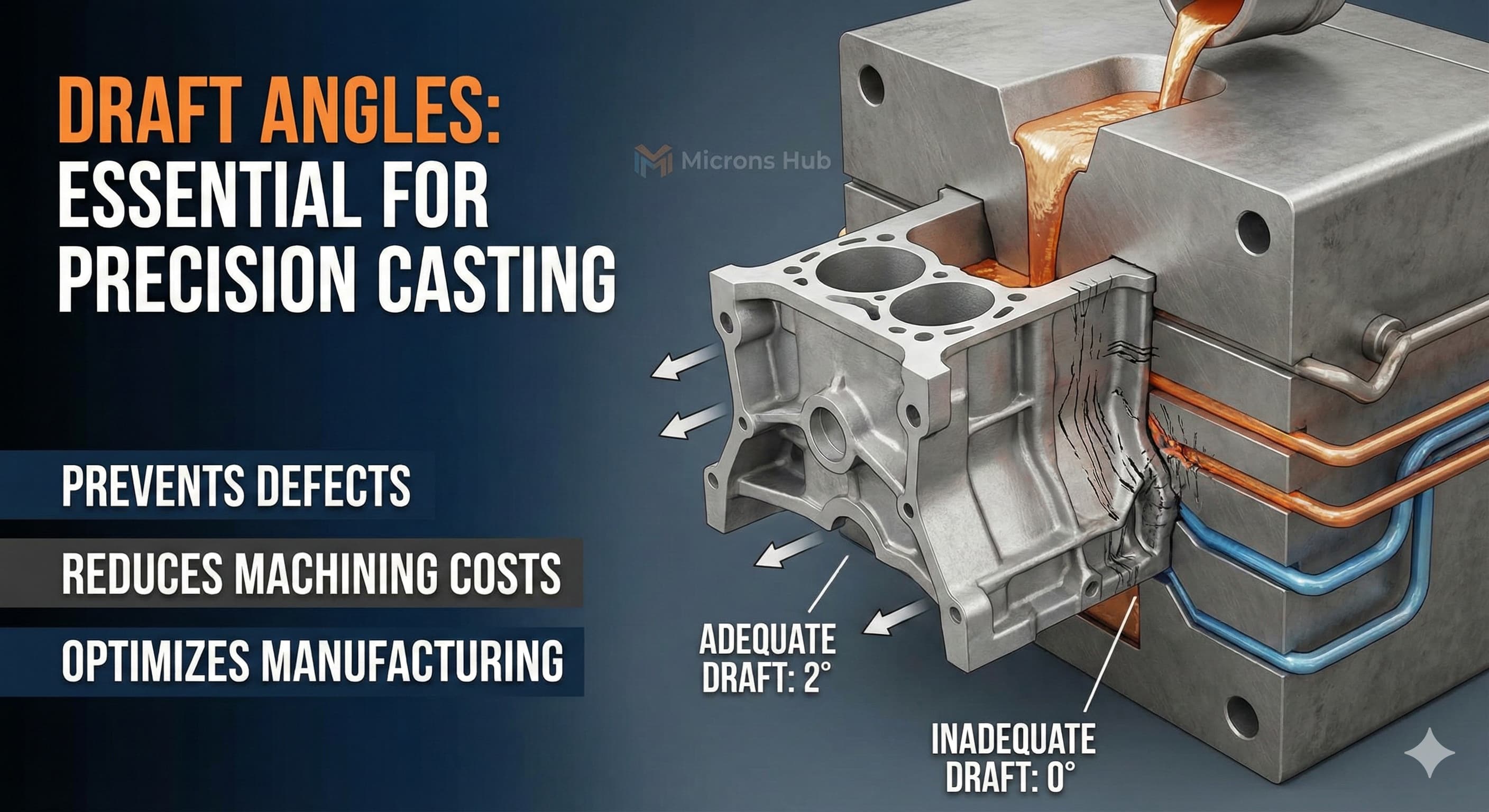 Design av slippvinkler for metallstøping: En praktisk veiledning for ingeniører