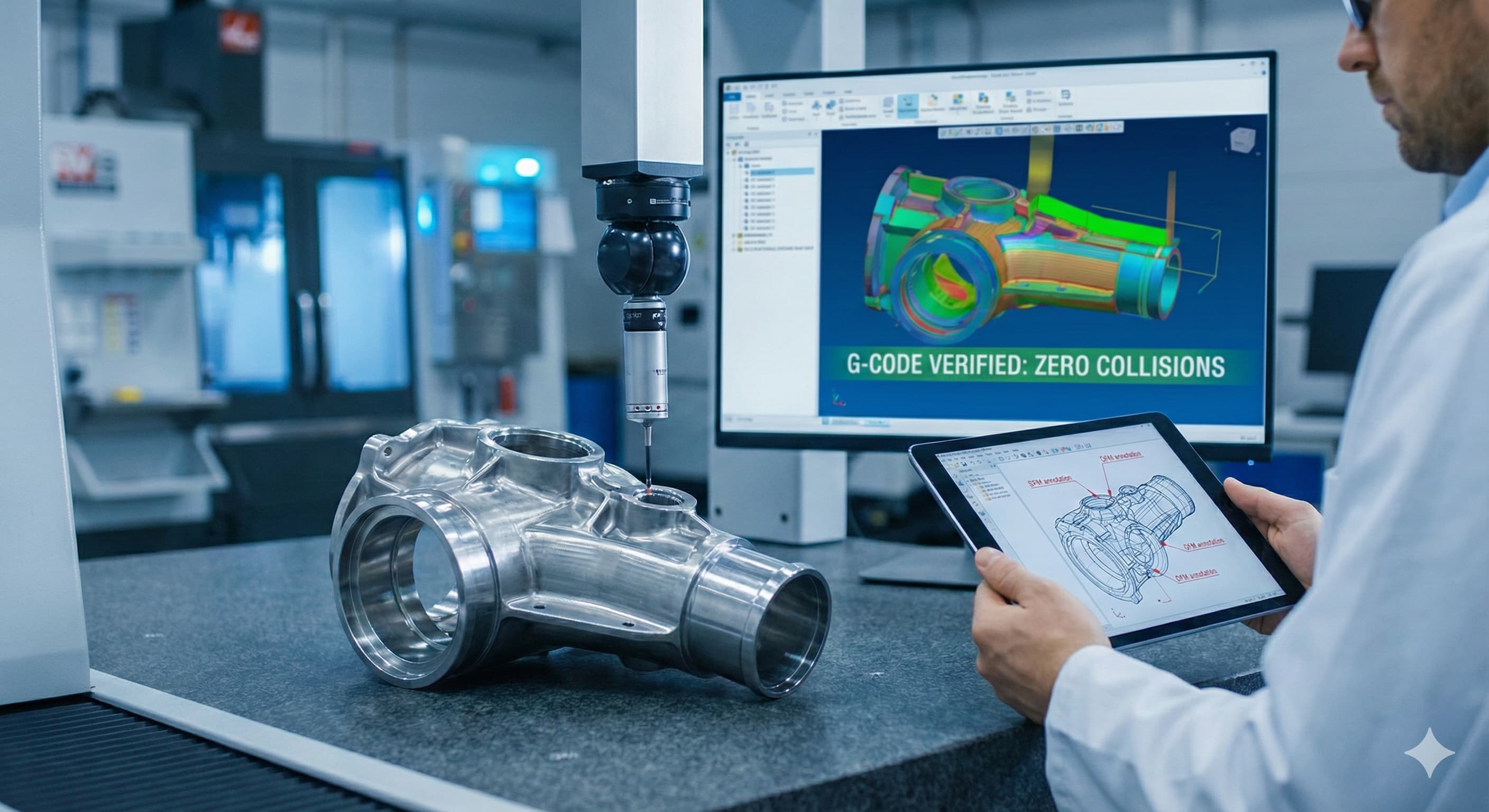 Fra STEP til G-kode: Hvordan vi verifiserer din CAD for produserbarhet