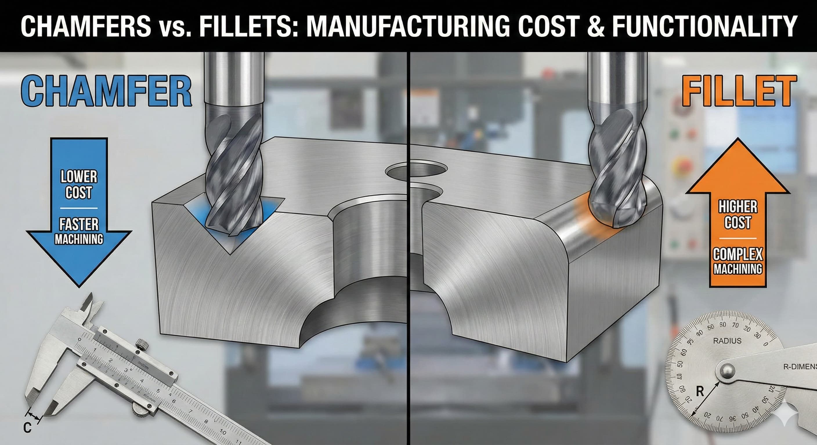 Faser kontra Radieringar: Vilken kantbrytningsmetod är billigast att bearbeta?