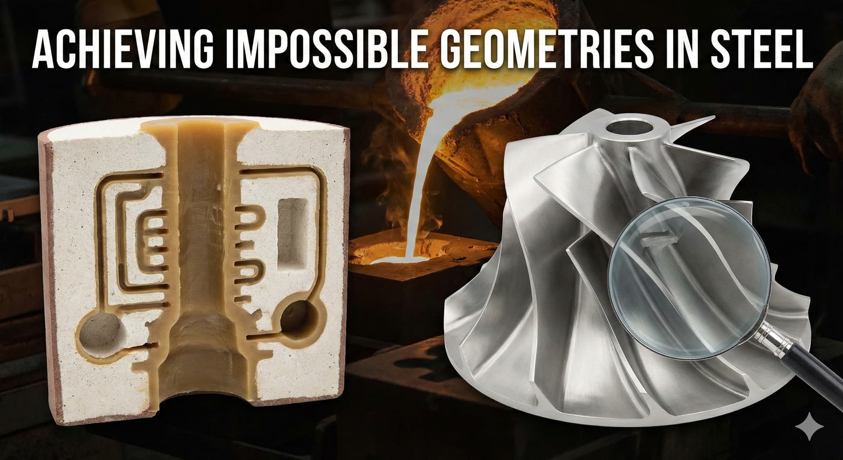 Presisjonsstøping (Lost Wax): Oppnå Umulige Geometrier i Stål