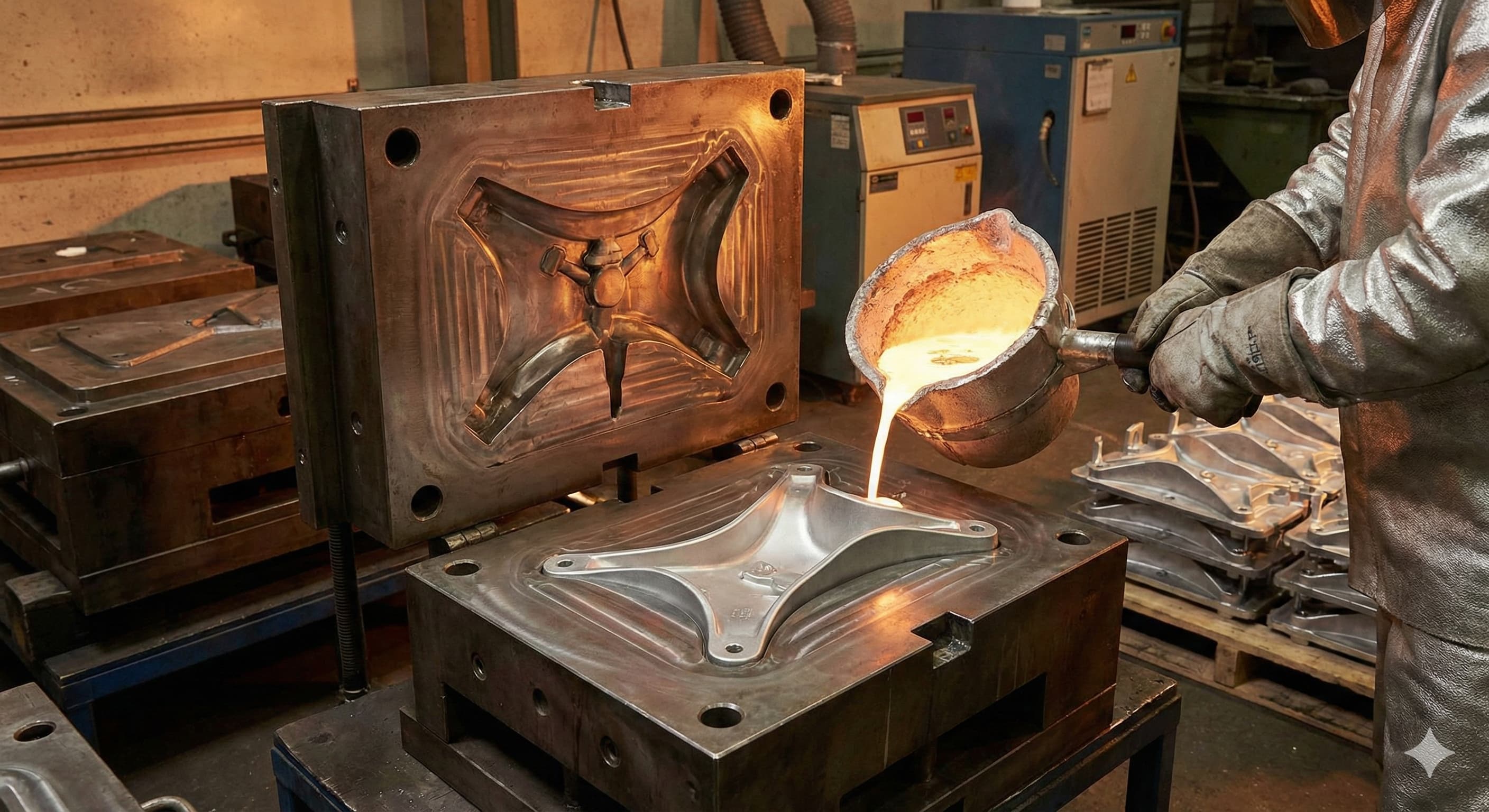 Kokillestøping: "Mellomløsningen" for produksjon av middels volum